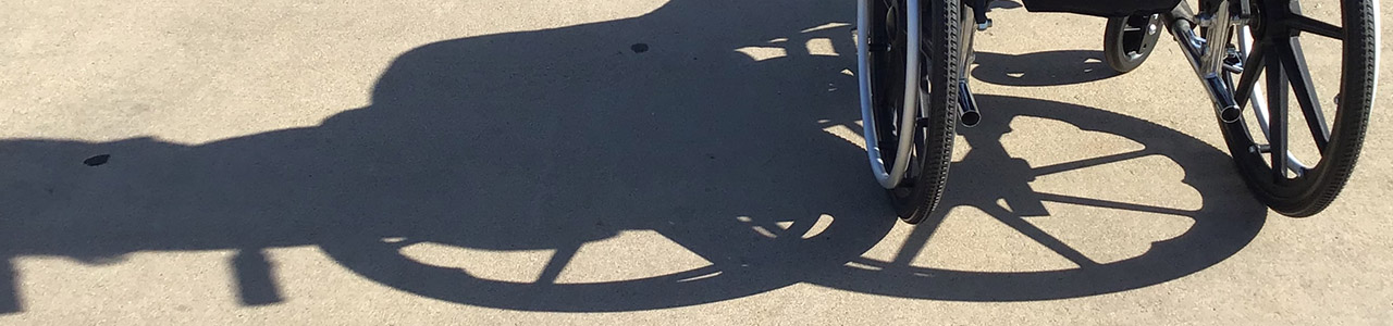 wheelchair shadow